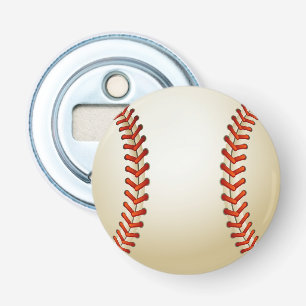 Baseball Balls Sports Pattern Bottle Opener