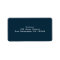 Baseball Bar Mitzvah Return Address Label