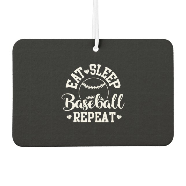 Baseball Baseball Bat Baseball Player Baseball Air Freshener (Front)
