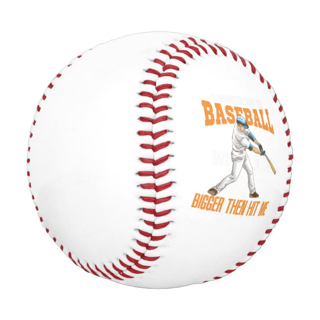 Baseball - Baseball Getting Bigger (Angled)