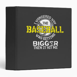 Baseball - Baseball Getting Bigger Binder