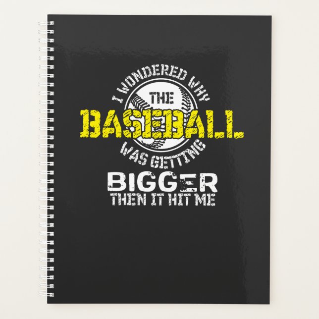 Baseball - Baseball Getting Bigger Planner (Front)