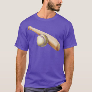 Baseball Bat And Ball  T-Shirt
