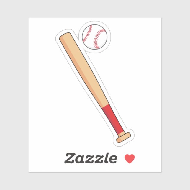 Baseball Bat with Ball (Sheet)