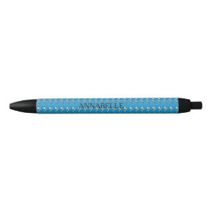 Baseball Bat with Ball Personalize Black Ink Pen