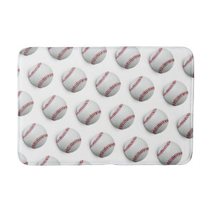 Baseball bath mat