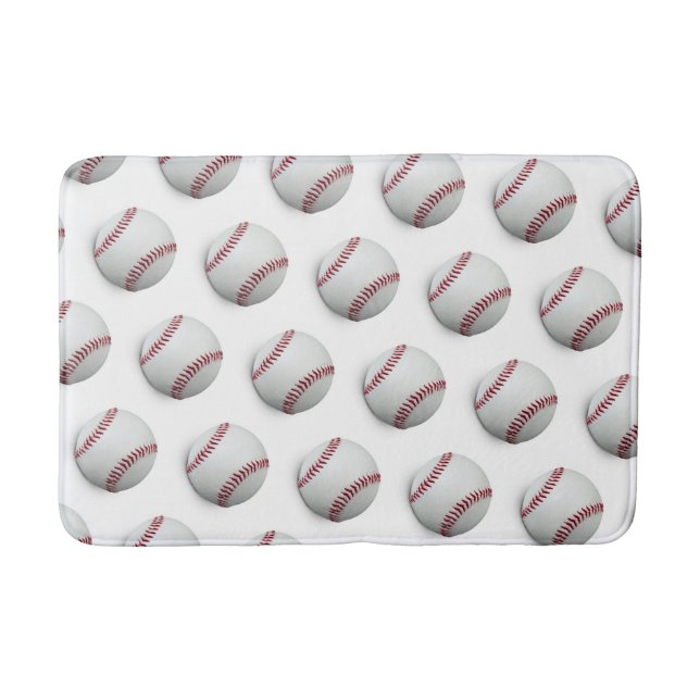 Baseball bath mat (Front)