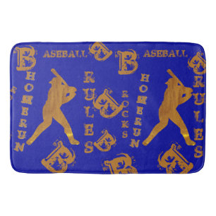 Baseball Bath Mat