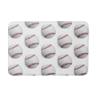 Baseball bath mat