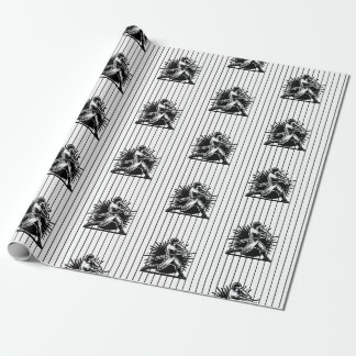 Baseball Batter Birthday Wrapping Paper