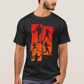 Baseball Batter Kids Boys Youth Men T-Shirt