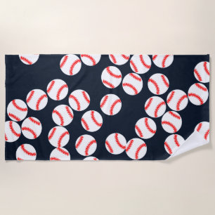 Baseball Beach Towel