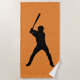 Baseball Beach Towel
