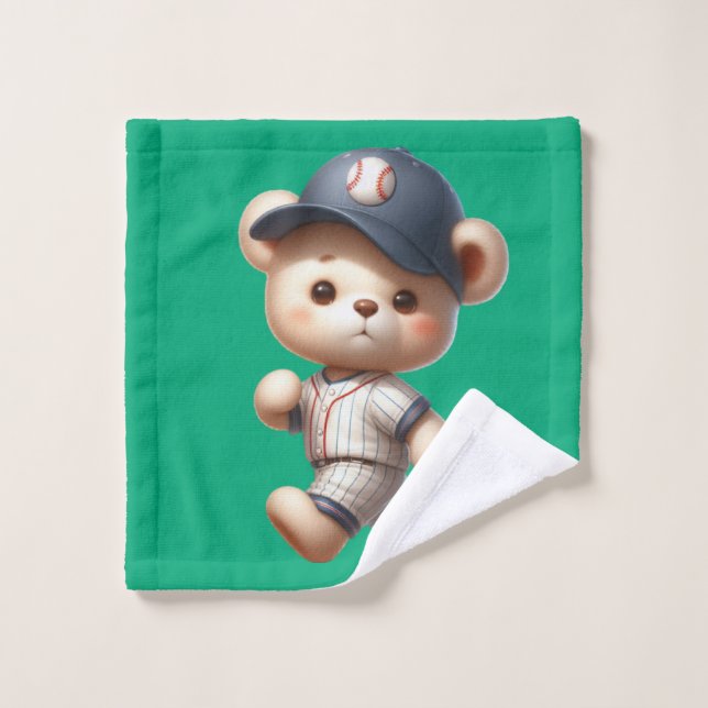 Baseball Bears 1 (Gant de toilette)