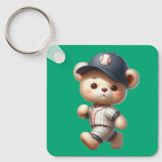 Baseball Bears 1 Keychain