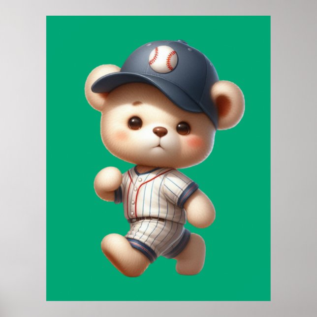 Baseball Bears 1  Poster (Front)