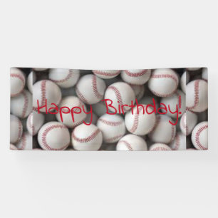 baseball birthday banner