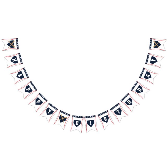 Baseball Birthday Banner (All)