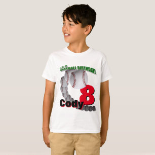 Baseball Birthday - Custom T-SHIRT