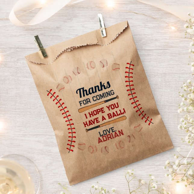 Baseball birthday favour bag (Clipped)