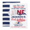Baseball Birthday Invitation Baseball 1st Birthday
