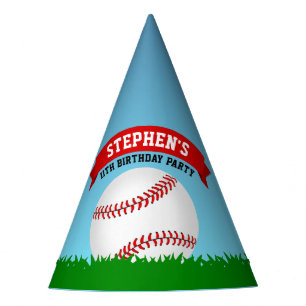 Baseball Birthday Party Hat