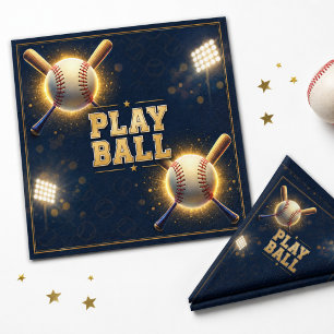 Baseball Birthday Party Sports Theme  Napkin