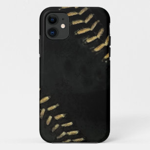 baseball black iPhone 11 case