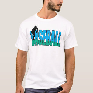 Baseball Blue and Green T-Shirt