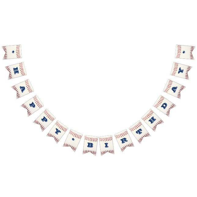 Baseball Blue Custom Banner (All)