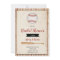 Baseball bridal shower party invitation