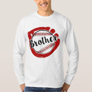 Baseball Brother for Baseball Softball Mom T-Shirt