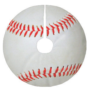Baseball Brushed Polyester Tree Skirt