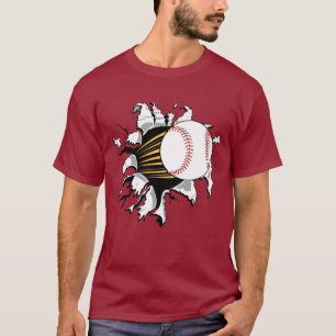 Baseball burster t-shirt
