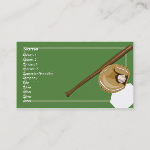 Baseball - Business Business Card