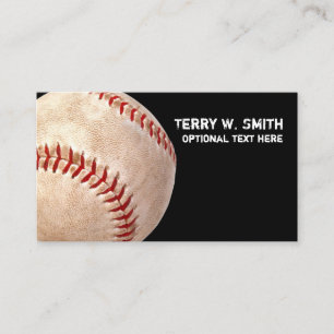 Baseball Business Card