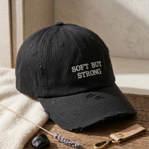 Baseball Cap Aesthetic Earth Tone Typography