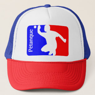 Baseball cap with the Petanque Americaine logo.