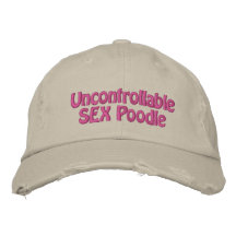 Baseball caps with witty, funny and salty sayings