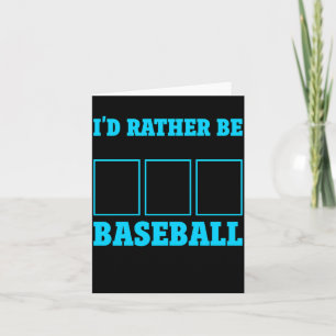 Baseball Card Collector Baseball Card Illustration