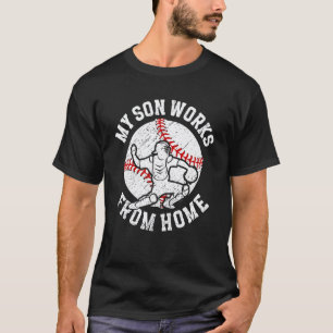 Baseball Catcher Mom Funny Baseball Catcher Mama T-Shirt