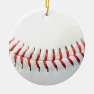 Baseball Ceramic Ornament