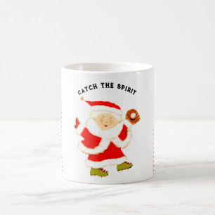 Baseball Christmas Coffee Mug