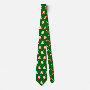 Baseball Christmas Holiday Tie