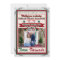 Baseball Christmas Photo Card