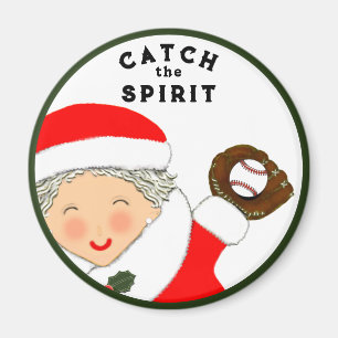 Baseball Christmas Stocking Stuffers Magnet