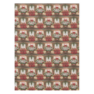 Baseball Christmas themed for player  Tablecloth