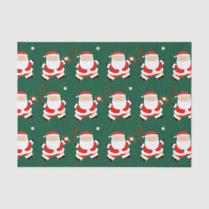 Baseball Christmas Tissue Paper