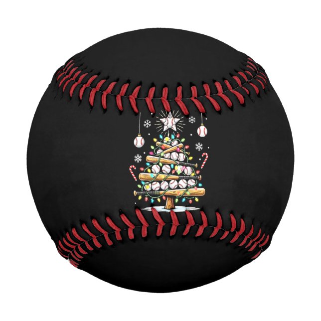 Baseball Christmas Tree (Back)