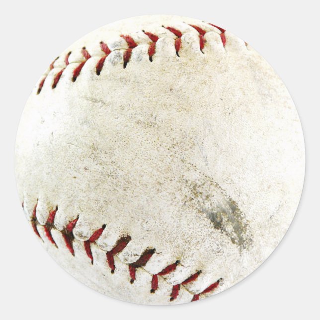 Baseball Classic Round Sticker (Front)